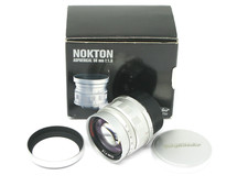 Voigtlander Nokton 50mm f1.5 Aspherical Standard Prime Lens - Leica Screw Mount