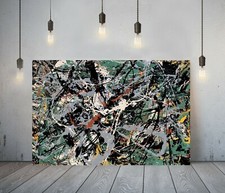 JACKSON POLLOCK 22- FRAMED