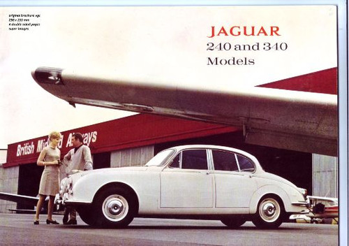 Jaguar car catalogue original - jaguar,