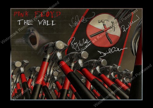 Pink floyd signed prints - floyd,