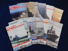 Warship World Pictorial Review Issues 1-12, 2007-2010, Good condition