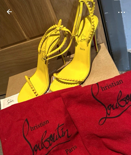 Christian louboutin yellow - louboutin,
