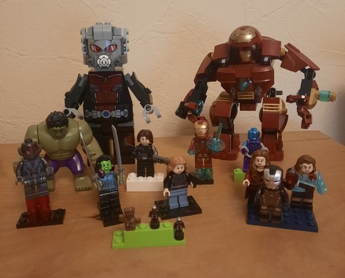 Lego marvel minifigures hulk - lego, minifigures,