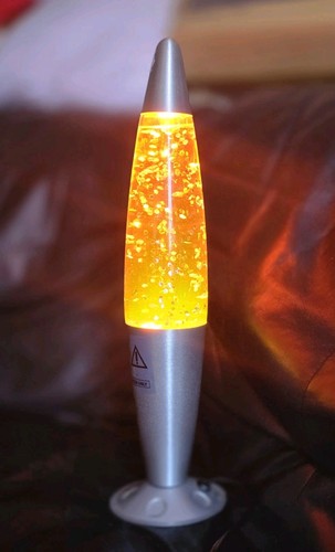 Retro silver lava glitter - 16",