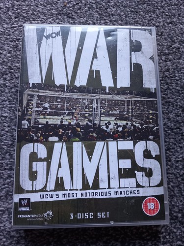 Wcw dvd war games disc - war,