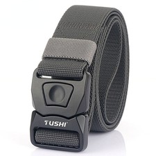 Mens Tactical Belt Zinc Alloy