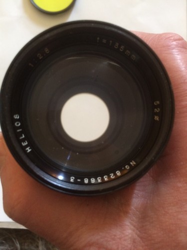 Helios auto 135mm lens - helios,