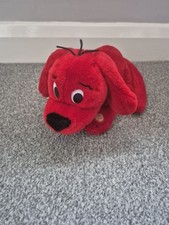 Vintage 2003 Clifford the Big Red Dog Barking Plush Toy 