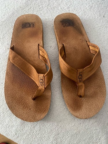 Ugg mens tawney leather flip - mens,