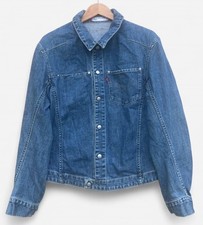 Levi’s Engineered Blue Denim Chore Trucker Jacket - Small
