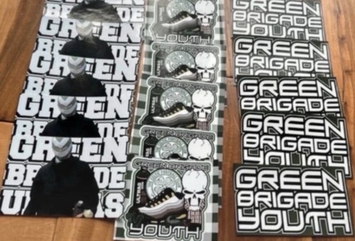 Green brigade stickers bundle - brigade,