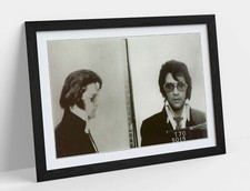 ELVIS MUGSHOT 2 -ART FRAMED