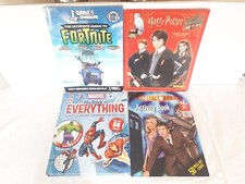 Activity Stickers Kids Book Bundle Harry Potter, Marvel Fortnite & Doctor Who VG
