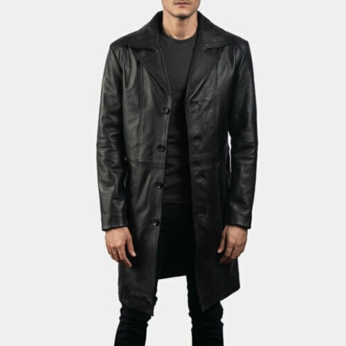 Men genuine lambskin leather - lambskin,