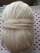 Cream Knitting Wool, USED, Must be at least over 200g