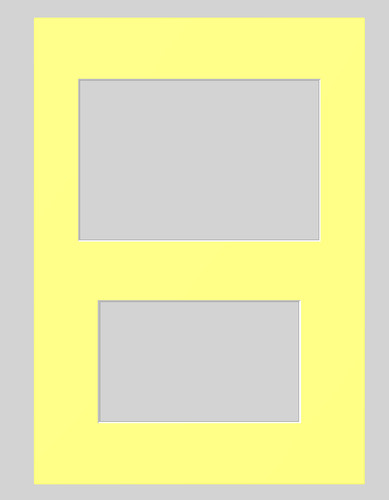 Size display mount for - a4,
