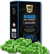 Super strong ONE SHOT poison for mice and rats, 1kg blocks