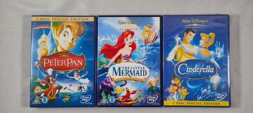 Walt disney dvds - disney, peter