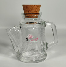 WMF Glas Galerie Peanut Dispenser Glass with Cork Stopper Germany