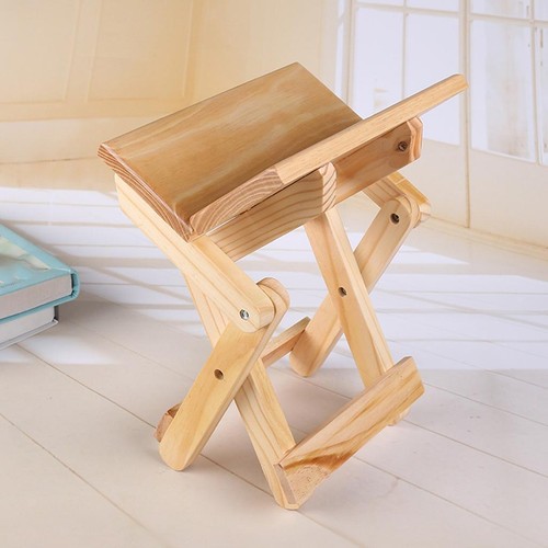 Folding wooden step - folding,