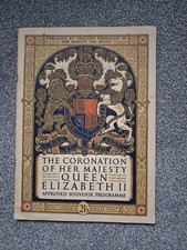 Original Souvenir Programme of