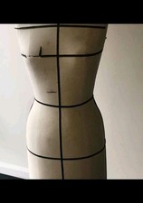 Dressmaker Tailor Female Mannequin Costume Display On Stand Stockman Paris 