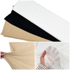 Stretch Power Mesh Fabric Soft Net Dance Costume Skin Tone Lingerie Dressmaking