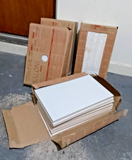 White matt ceramic bathroom/kitchen wall tiles