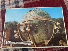 ANTON SCHWARZKOPF APOLLO 14 AMUSEMENT PARK RIDE POSTCARD, SLAGHAREN THEME PARK