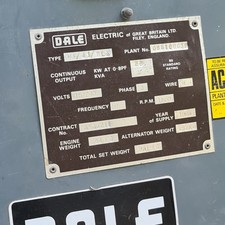 Lister Petter 35kva diesel
