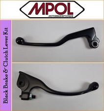 Derbi Senda 50 R DRD Pro 2007-2014 [MPOL Black Motorcycle Brake & Clutch Levers]