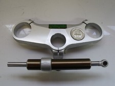 DUCATI 916 OEM UPPER FORK CLAMP YOKE + STEERING DAMPER  53MM  748 996 998