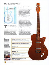 1956 DANELECTRO U2 Guitar Spec
