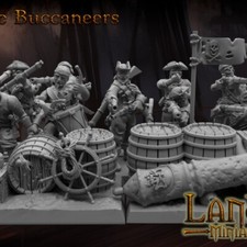 Zombie Pirate Buccaneers x10 -