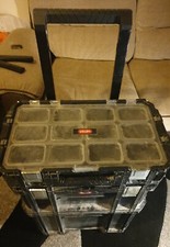 KETER 233350 Connect Mobile Workbench Toolbox, Tool Trolley, Tool Storage, Box