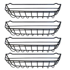 24" Window Hayrack Wrought