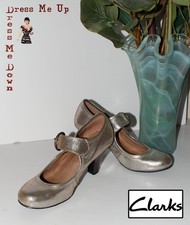 Clarks Silver/Gold Shoes