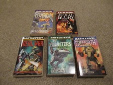 5 Battletech novels- Grave