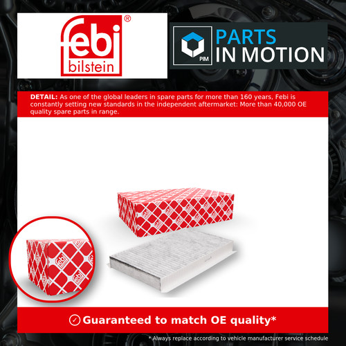 Pollen cabin filter fits - cabin,