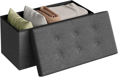 Foldable storage ottoman chair - foldable,