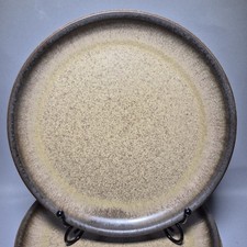 6x Denby Romany Salad Dessert Plates 21cm 8¼" Vintage Stoneware 1970's Dinning 