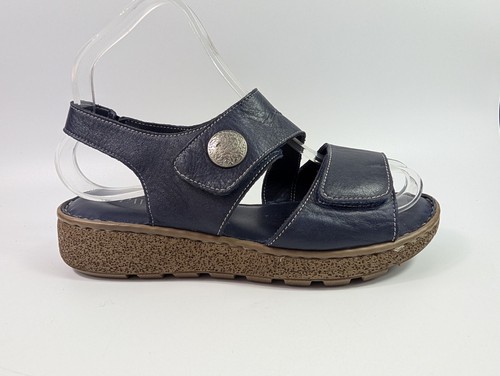 Pavers wide navy leather - pavers,