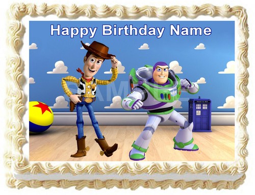 Woody and buzz lightyear toy - and,