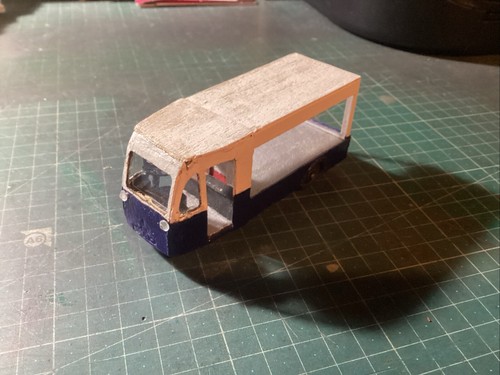 Plastic milk float - plastic,