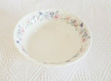 Trinket Bowl ~ Angela Design ~ Pastel Flowers ~ Bone China ~ by Wedgwood