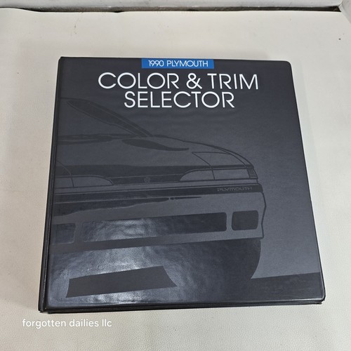 1990 plymouth color - and, trim