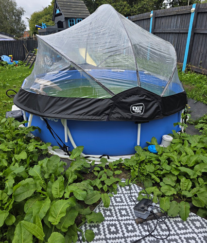 Funsicle 10ft round blue - 10ft,