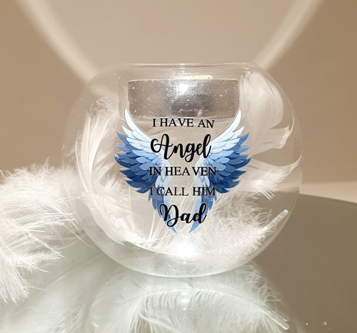Feather filled tealight - feather, candle