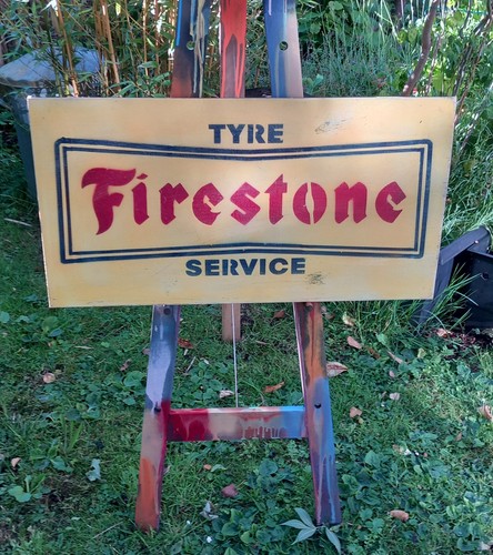 Rustic painted sign - painted,