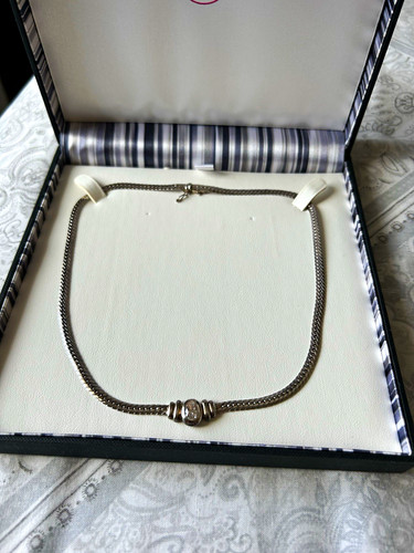 Argento genio silver necklace - argento,